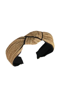 Hats & Headpieces-HUSK Jennifer Ouellette Headband - Wheat