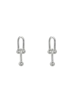 Earrings-HUSK Kitte Bond Earrings - Silver
