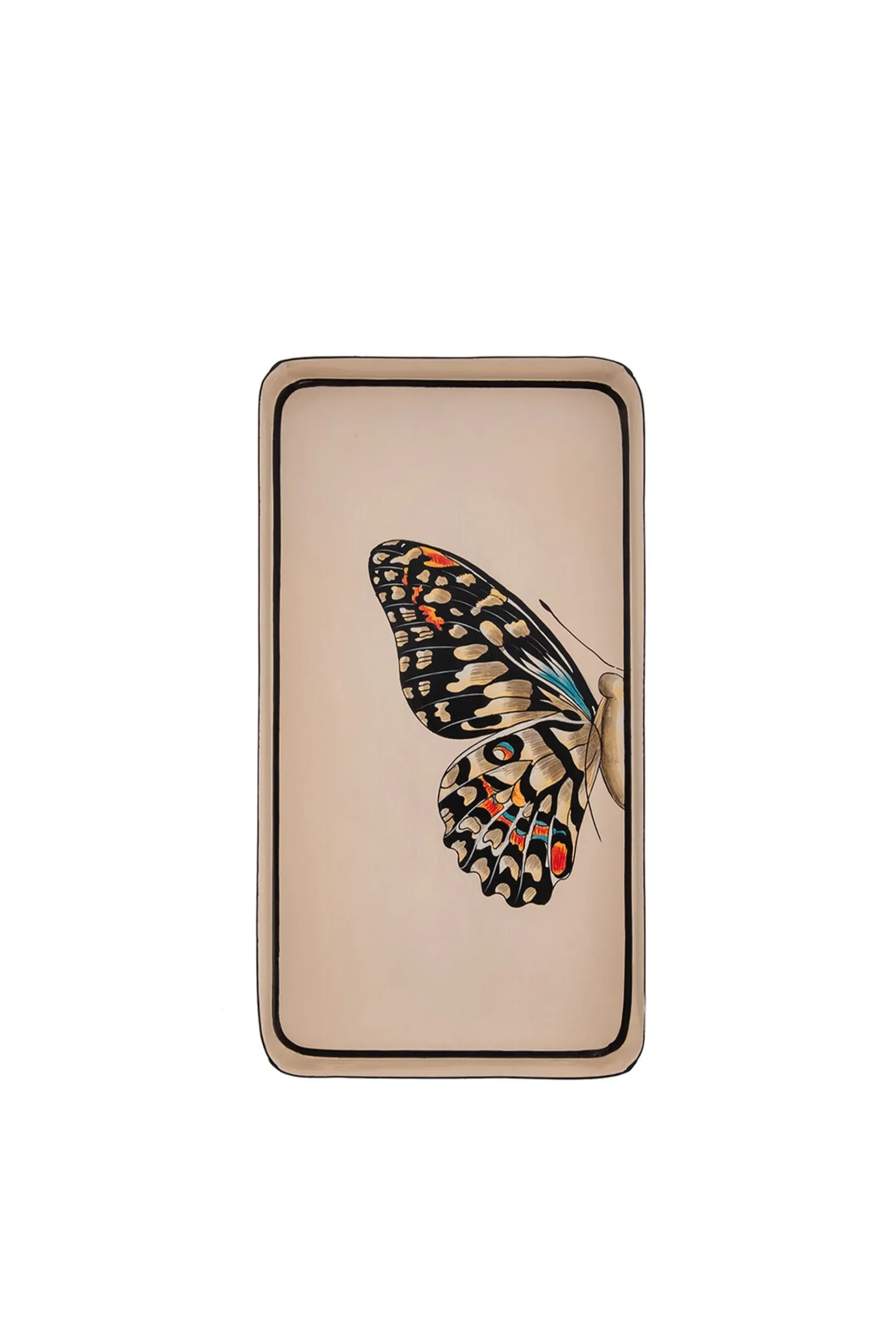 Tableware & Trays-HUSK Les Ottomans Flora Tray - Blush