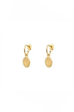 Earrings-HUSK Louise Hendricks Adele Earing - Gold