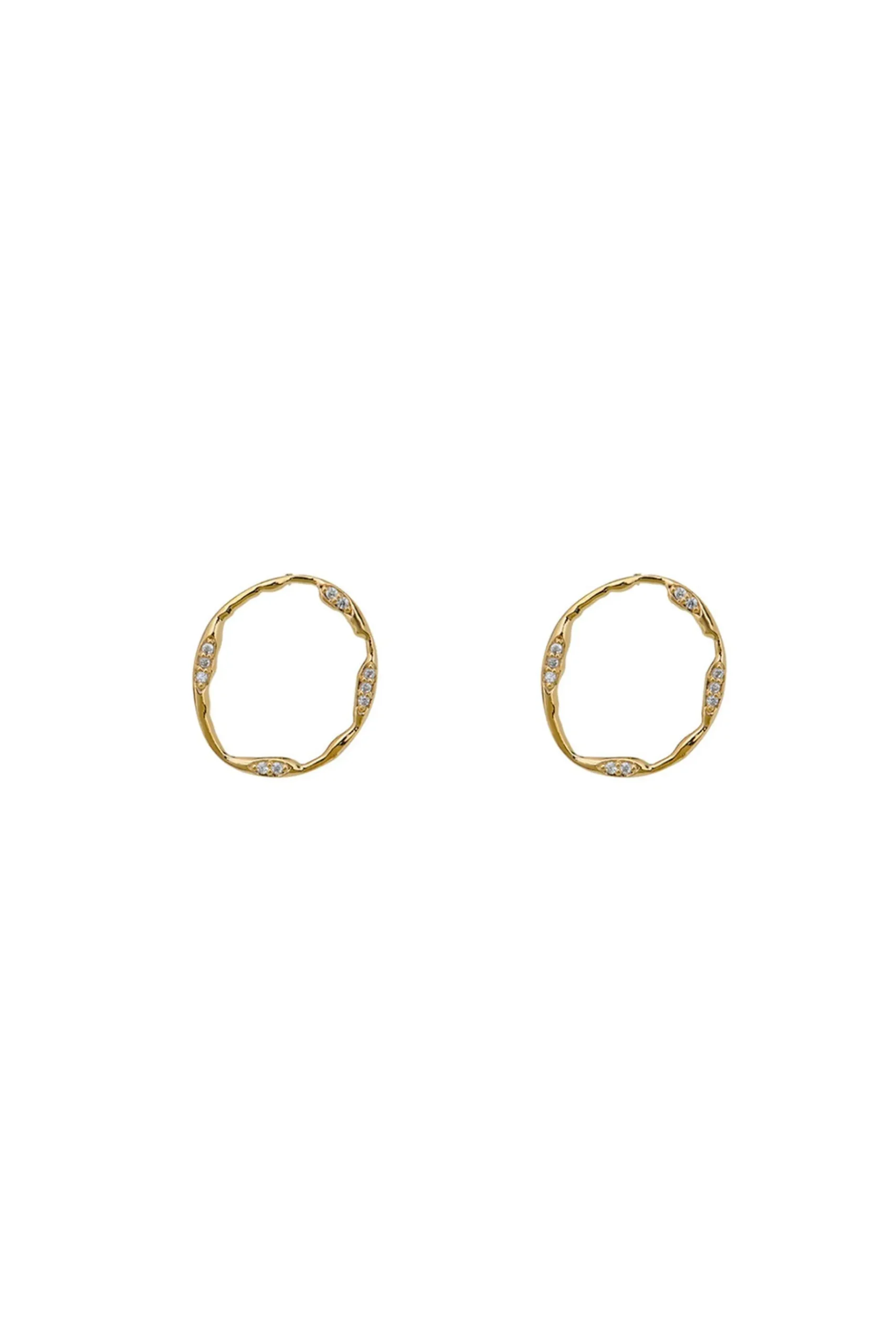 Earrings-HUSK Louise Hendricks Anya Earring - Gold