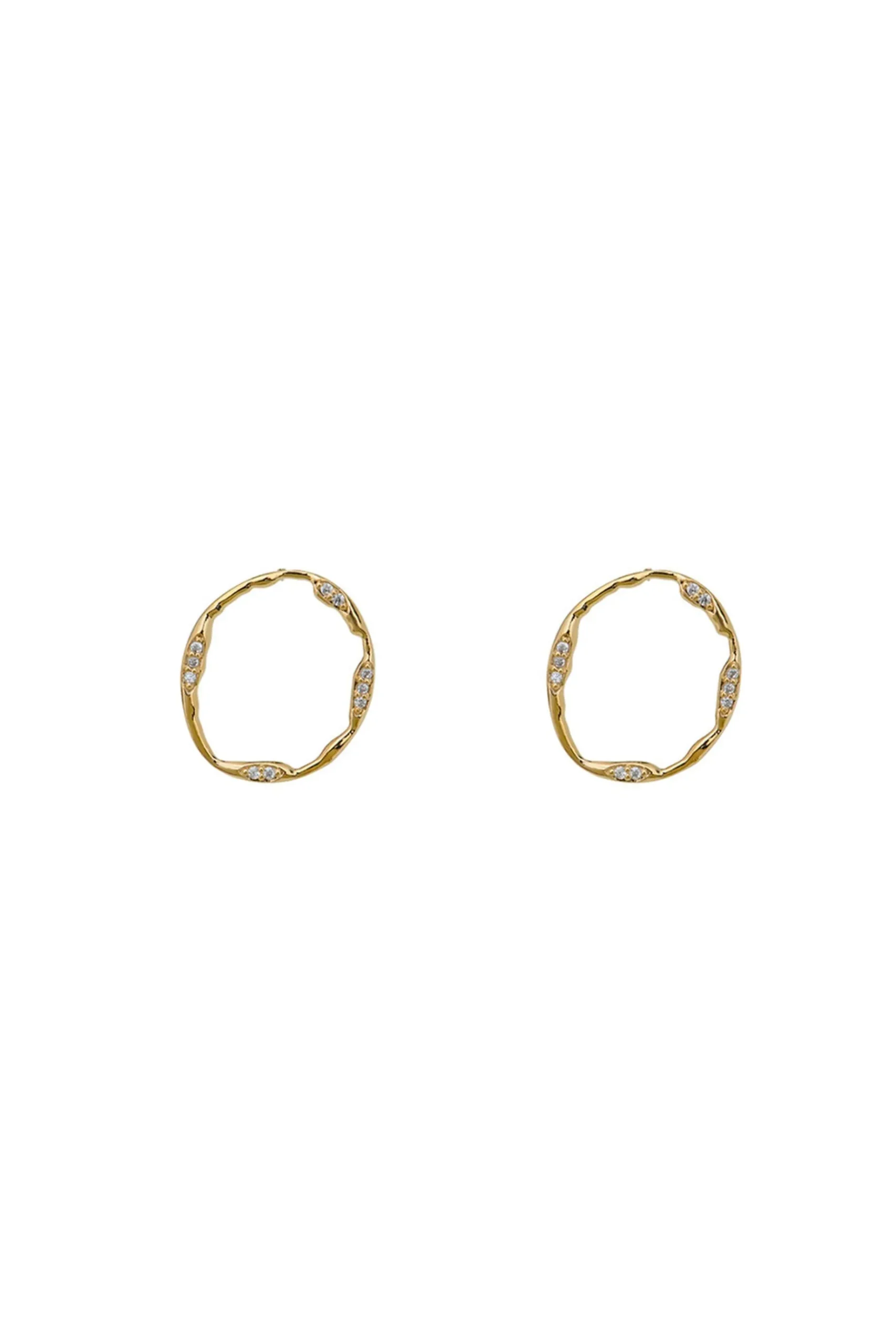 Earrings-HUSK Louise Hendricks Anya Earring - Gold