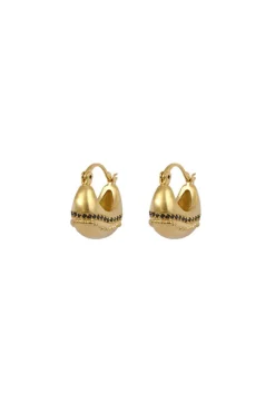 Earrings-HUSK Louise Hendricks Gilda Earrings - Black