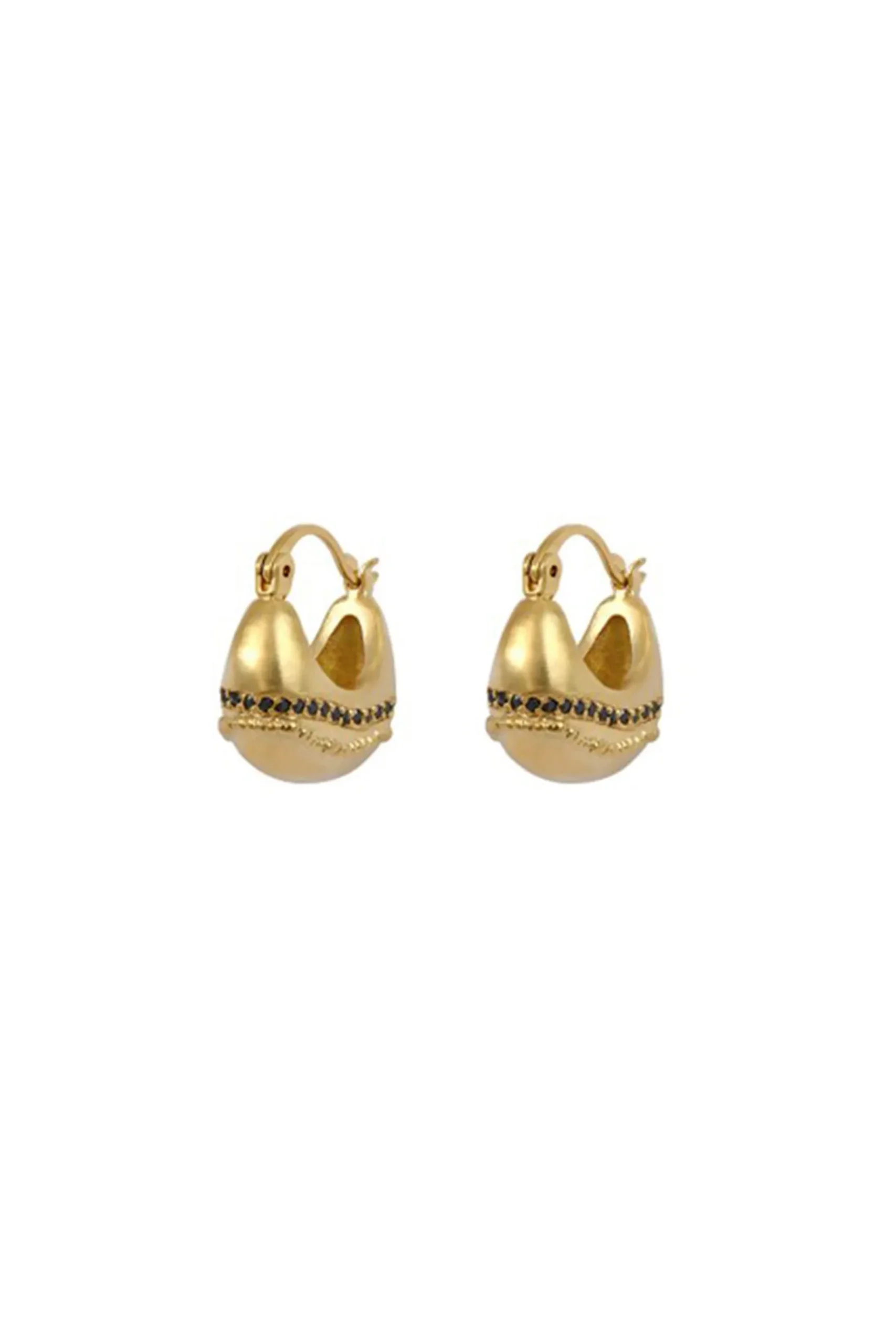 Earrings-HUSK Louise Hendricks Gilda Earrings - Black