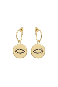 Earrings-HUSK Louise Hendricks Happy Earrings - Gold