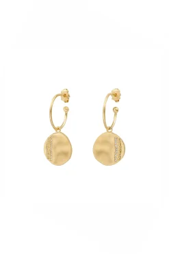 Earrings-HUSK Louise Hendricks Janis Earring - Gold