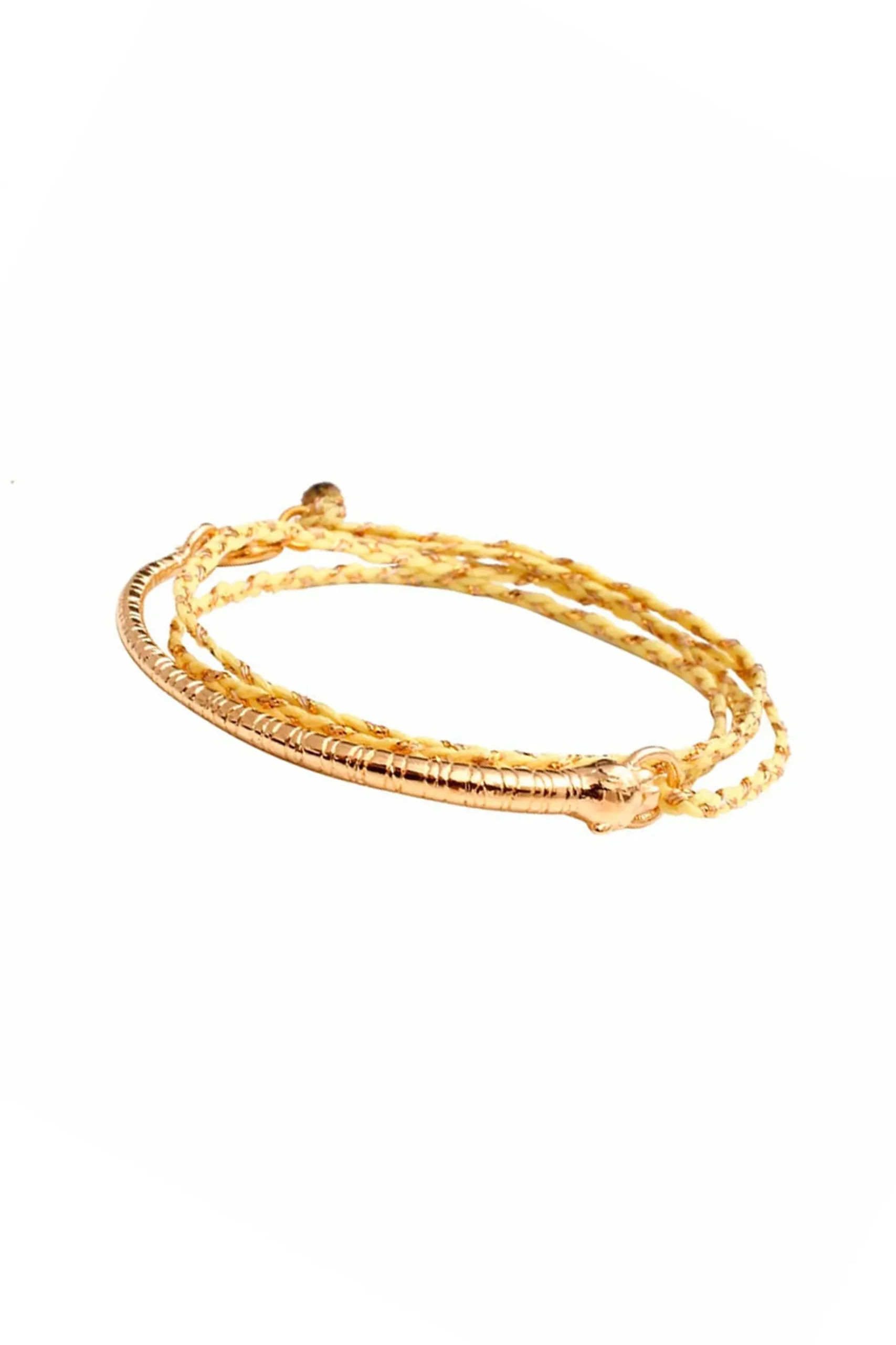 Bracelets-HUSK Louise Hendricks Krokos Bracelet - Citrine
