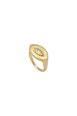 Rings-HUSK Louise Hendricks Pillar Ring - Gold