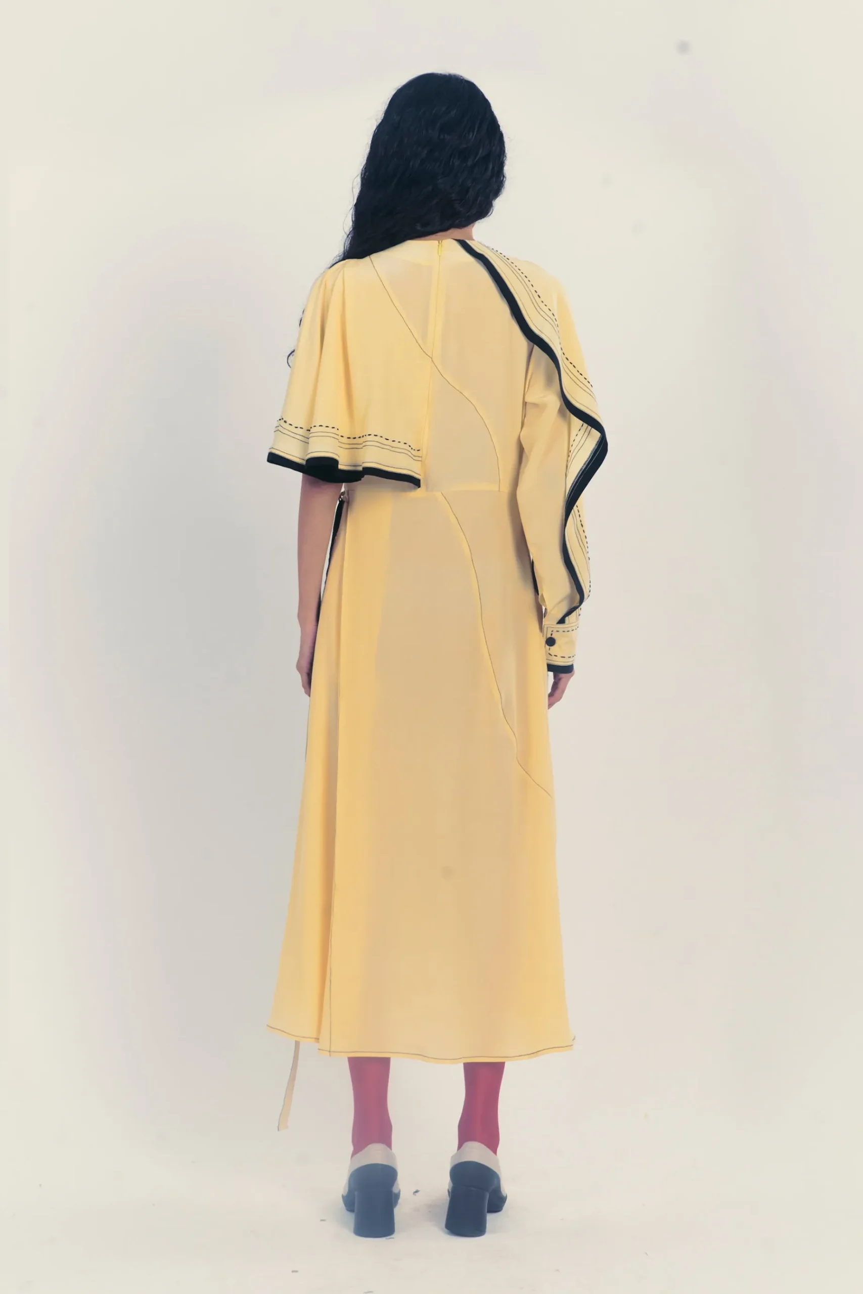 Dresses-HUSK Lovebirds Blossom Dress - Lemon