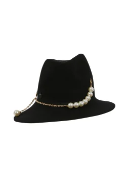 Hats & Headpieces-HUSK Misa Harada Joni Hat - Black