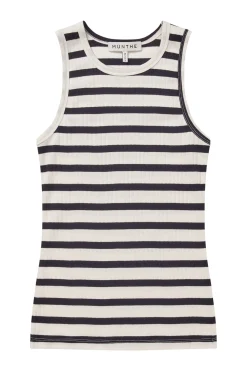 Tops-HUSK Munthe Ommei Vest - Stripe