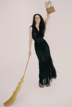 Dresses-HUSK Munthe Salo Dress - Black