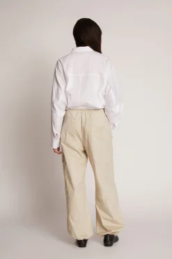 Tops-HUSK Munthe Tashumi Shirt - White