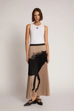 Skirts-HUSK Munthe Taulla Skirt - Beige