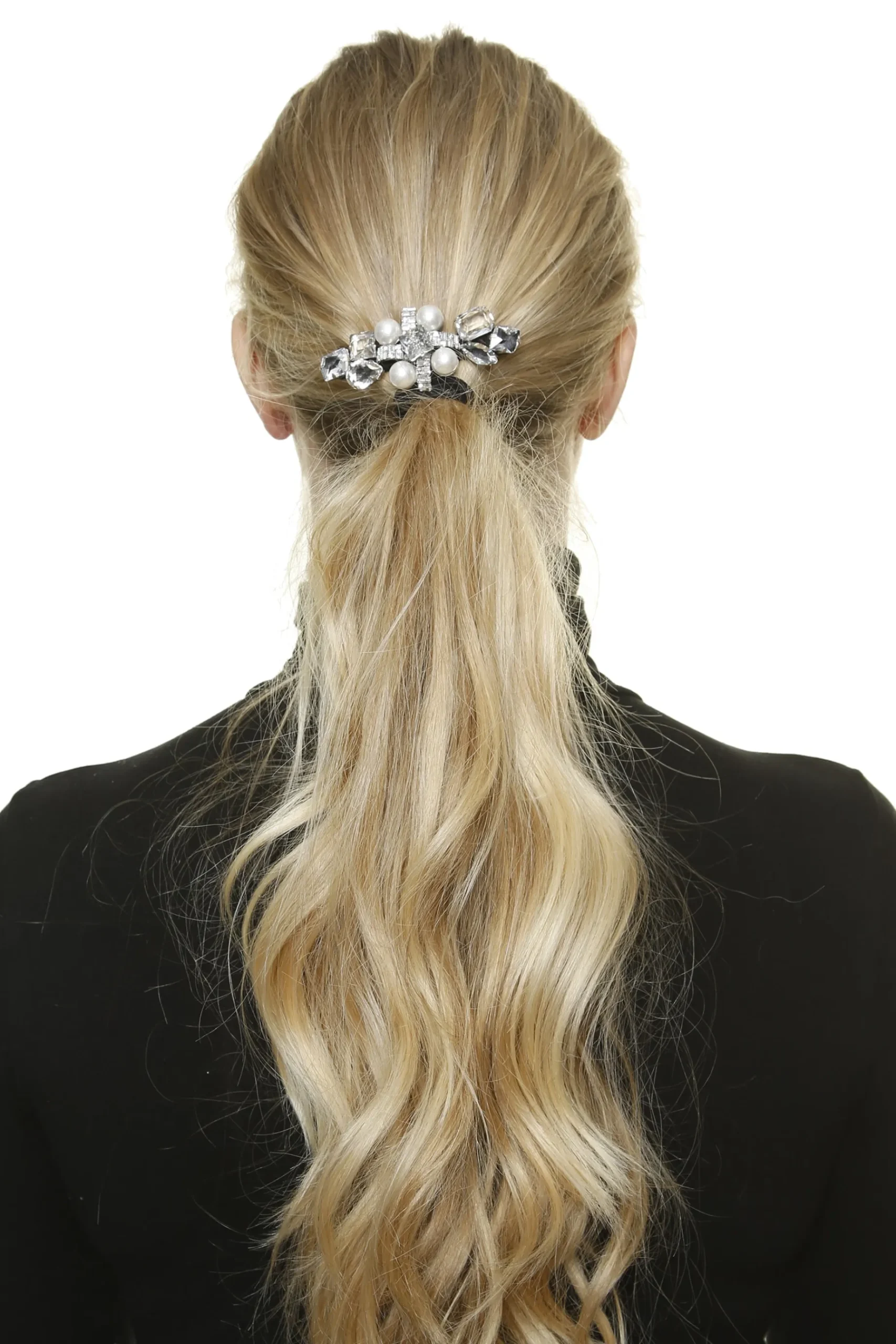 Hats & Headpieces-HUSK Rada Crystal Clip - Silver