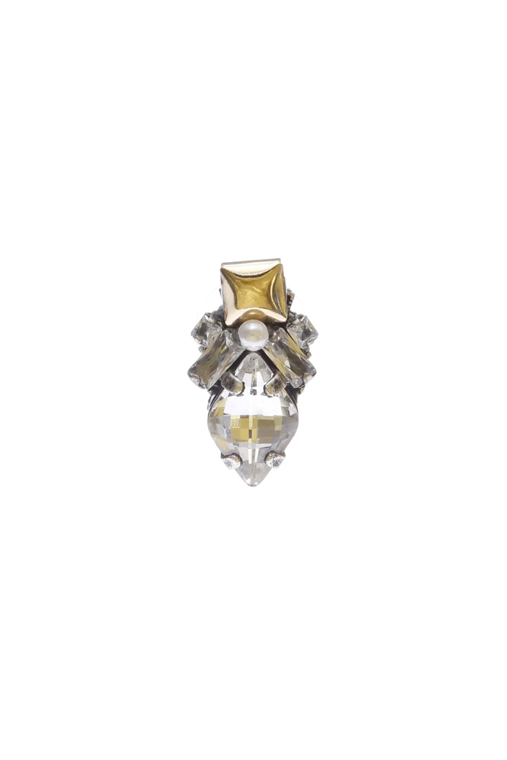Earrings-HUSK Rada Due Stud - Gold