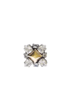 Earrings-HUSK Rada Quattro Stud - Gold