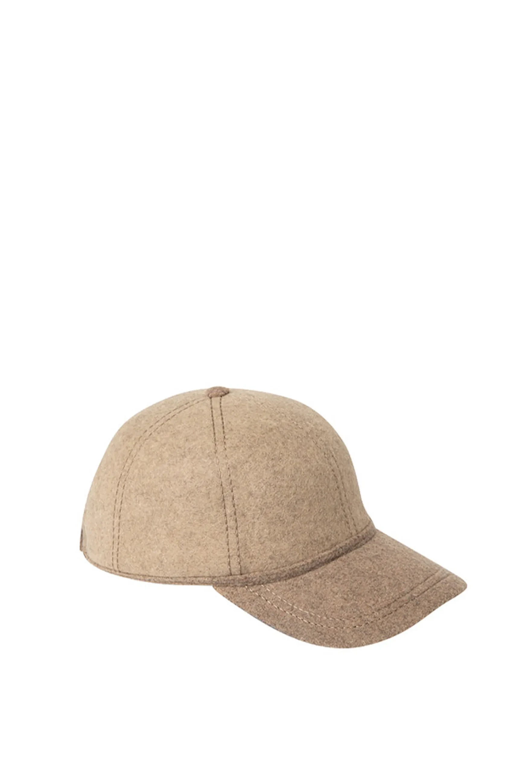 Hats & Headpieces-HUSK Sarah J Curtis Baseball Cap - Camel