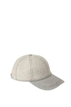 Hats & Headpieces-HUSK Sarah J Curtis Baseball Cap - Ash
