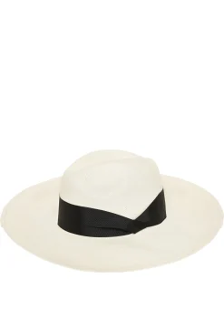 Hats & Headpieces-HUSK Sarah J Curtis Panama Hat - White