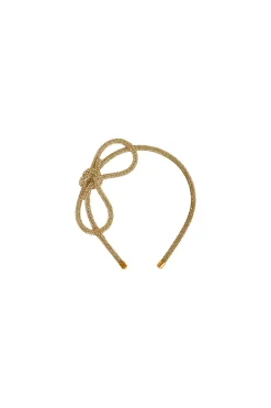 Hats & Headpieces-HUSK Sarah J Curtis Riley Headband - Gold