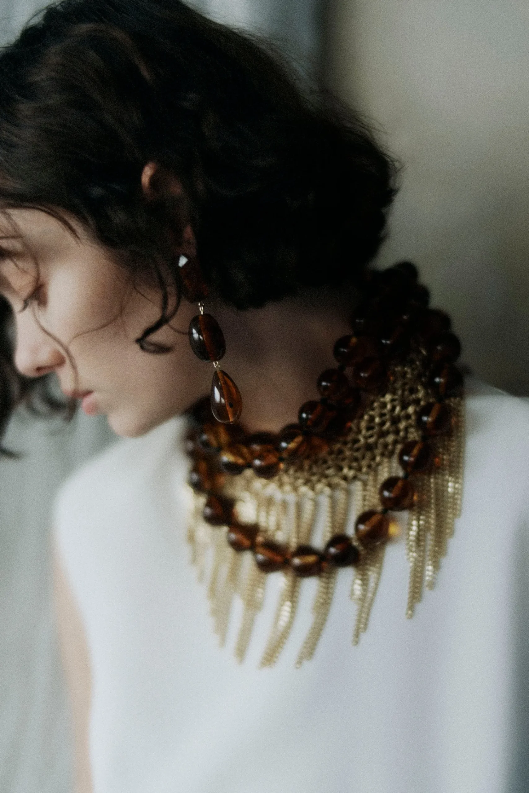 Necklaces-HUSK Silvia Gnecchi Dalida Necklace - Gold