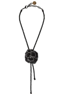 Necklaces-HUSK Silvia Gnecchi Rosita Necklace - Black
