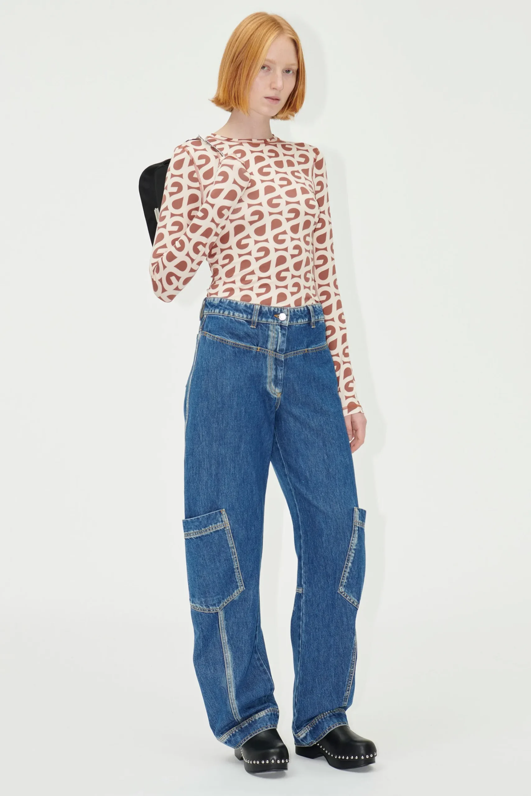 Tops-HUSK Stine Goya Juno Top - Print