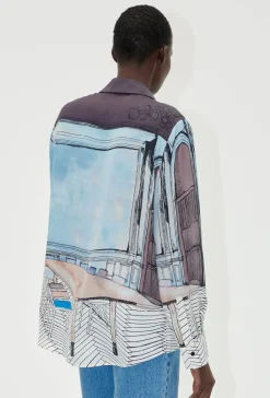 Tops-HUSK Stine Goya Showroom Shirt - Print