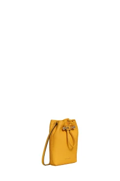 Bags-HUSK Strathberry Osette Pouch - Tangerine
