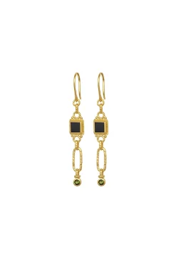 Earrings-HUSK Temple Of The Sun Adara Earring - Gold