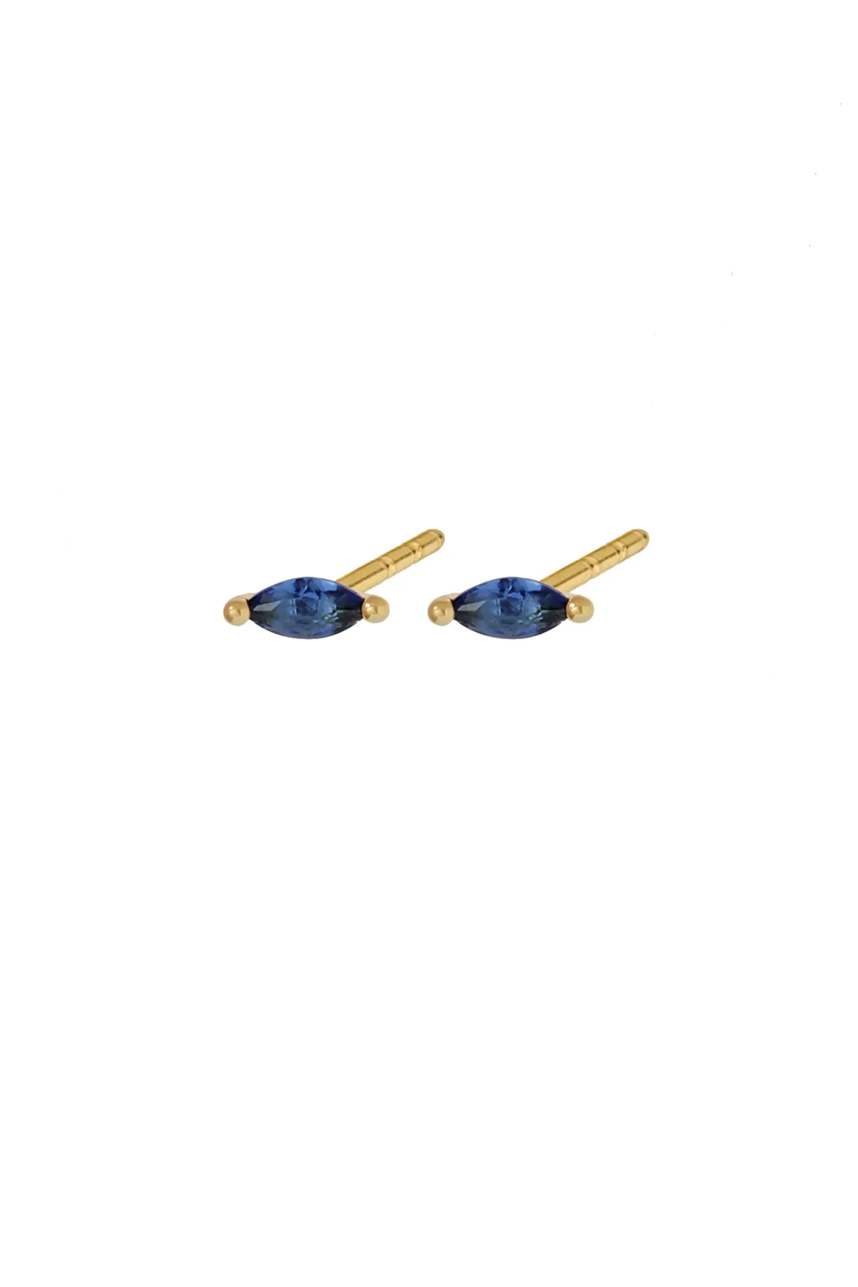 Earrings-HUSK Temple Of The Sun Alessandra Stud - Gold