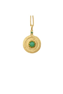 Necklaces-HUSK Temple Of The Sun Cora Necklace - Gold
