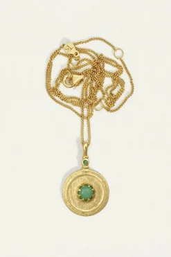 Necklaces-HUSK Temple Of The Sun Cora Necklace - Gold