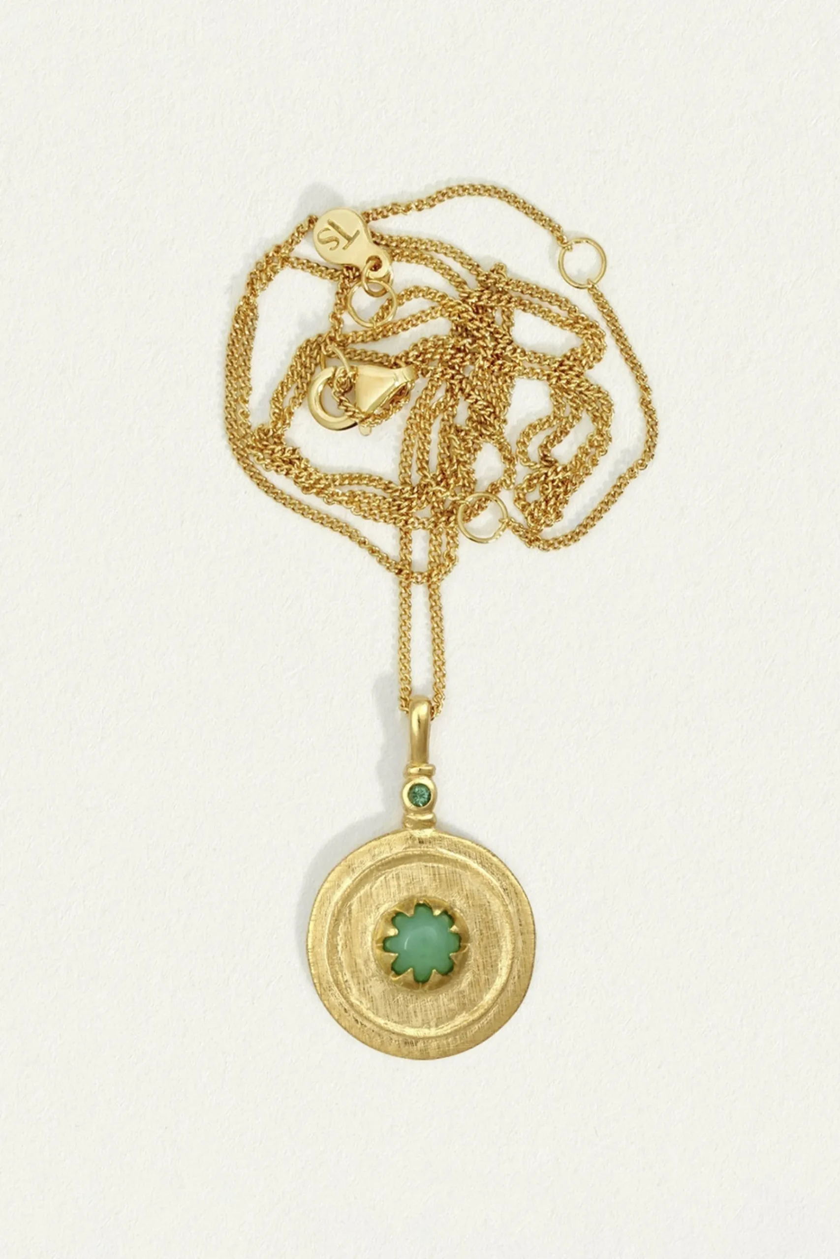 Necklaces-HUSK Temple Of The Sun Cora Necklace - Gold