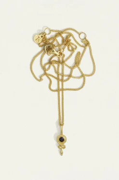 Necklaces-HUSK Temple Of The Sun Oracle Necklace - Gold