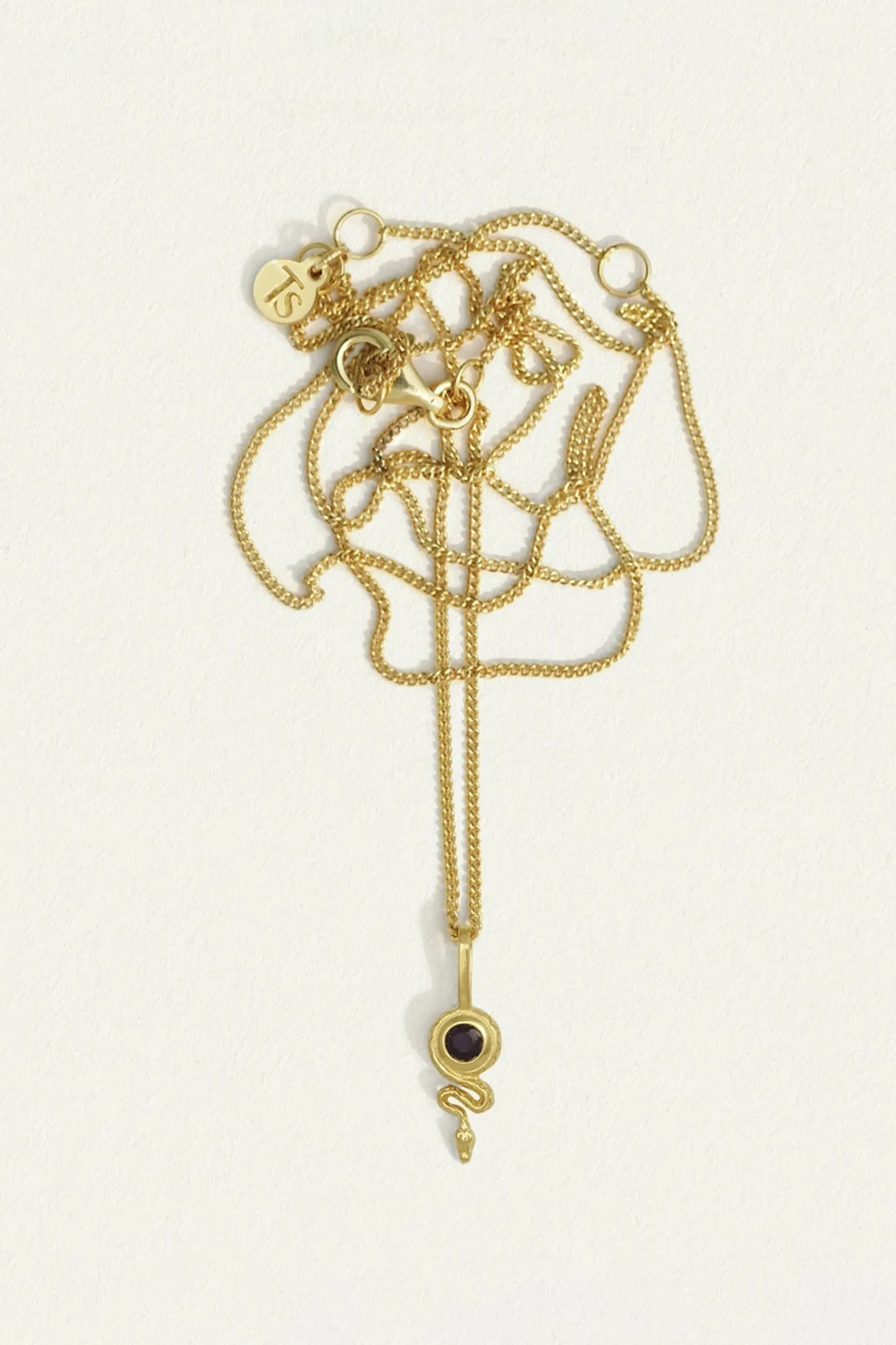 Necklaces-HUSK Temple Of The Sun Oracle Necklace - Gold