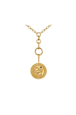 Necklaces-HUSK Temple Of The Sun Valiant Necklac - Gold