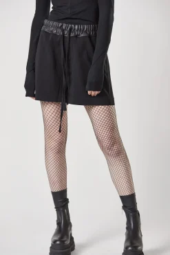 Pants-HUSK Thom Krom Matmix Short - Black