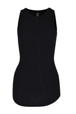 Tops-HUSK Thom Krom Tank Top - Black