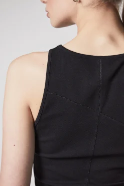Tees & Tanks-HUSK Thom Krom Tank Top - Black