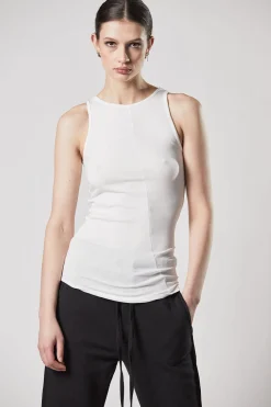Tees & Tanks-HUSK Thom Krom Tank Top - White