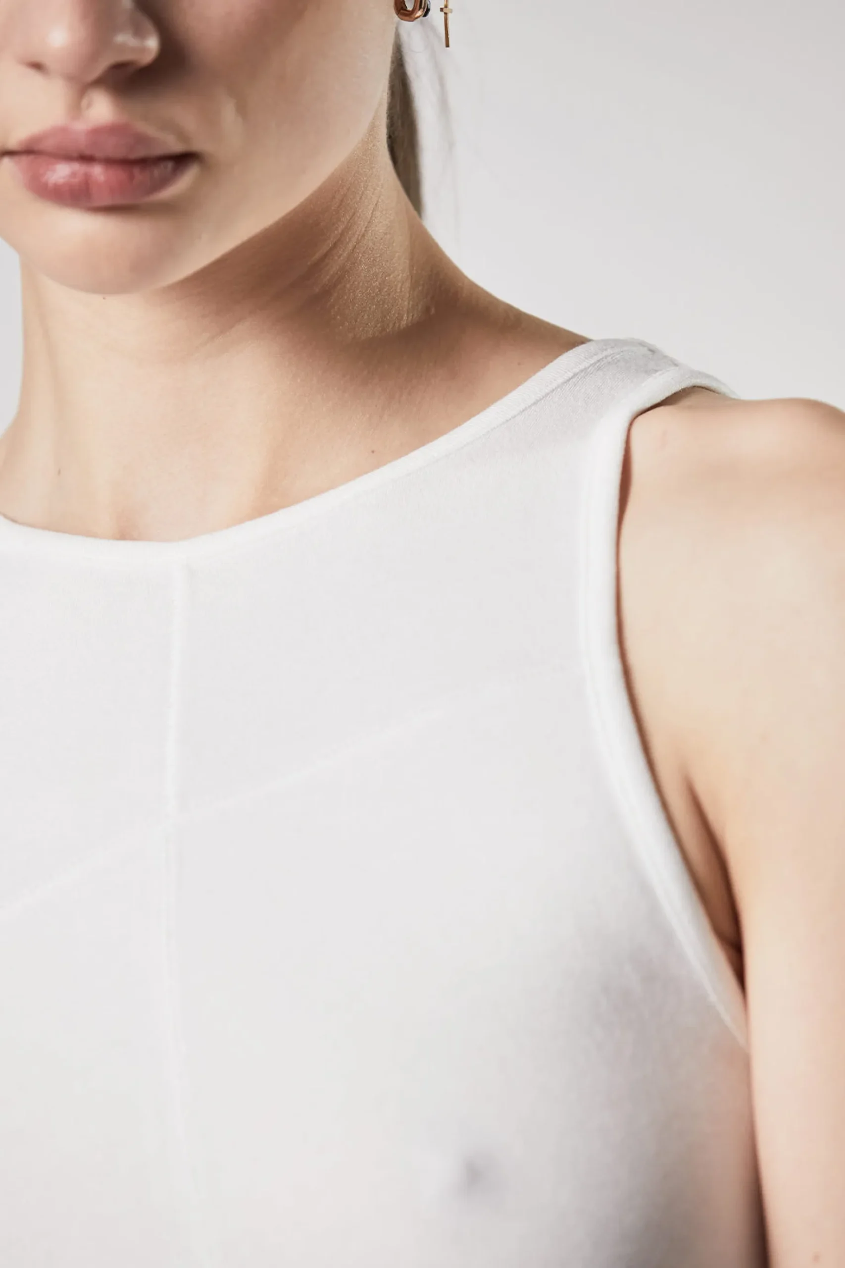 Tees & Tanks-HUSK Thom Krom Tank Top - White