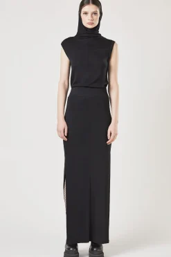 Skirts-HUSK Thom Krom Venus Skirt - Black