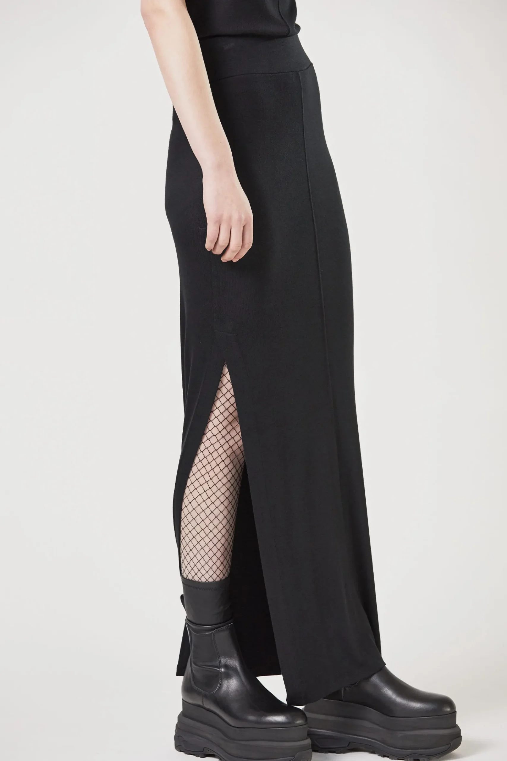 Skirts-HUSK Thom Krom Venus Skirt - Black