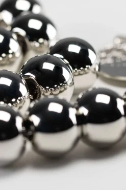 Necklaces-HUSK Vanessa Baroni BEADS NECKLACE - Silver