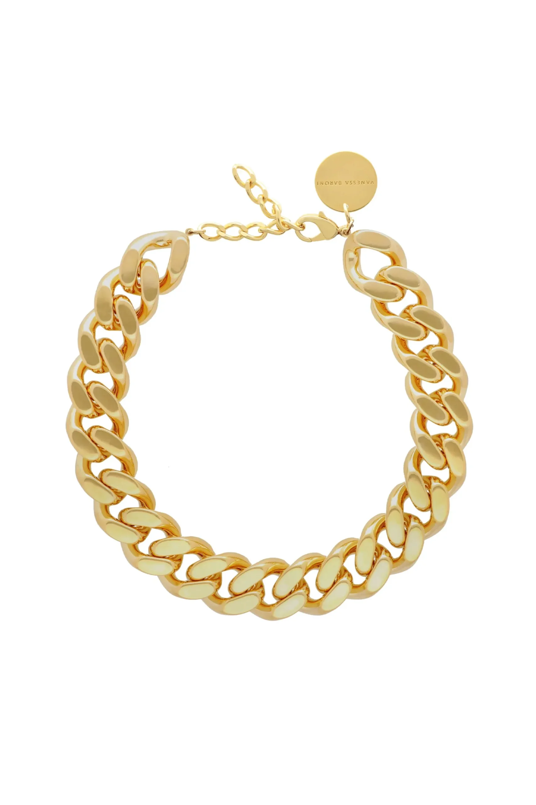 Necklaces-HUSK Vanessa Baroni Chain Necklace - Gold
